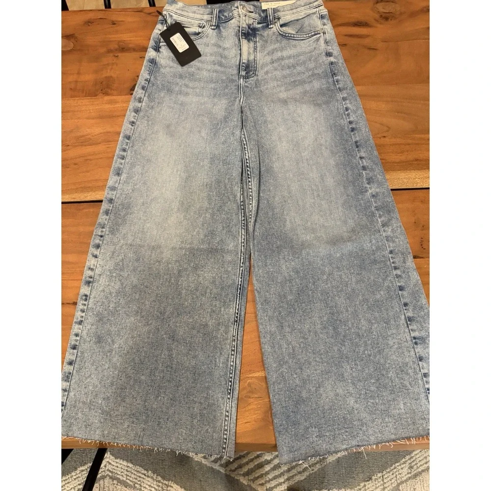 RAG & BONE The Serena Crop Overbrook Jeans Pants Women's $286 NEW Size 29